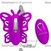 Vibrador de punto G con succionador de clitoris, control remoto y carga USB